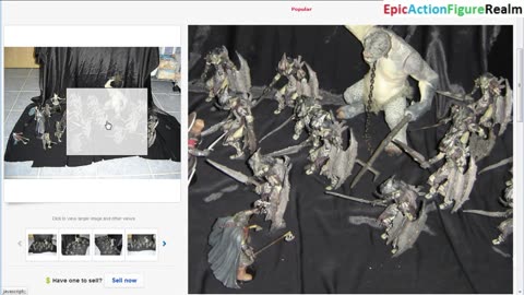 The Best The Lord Of The Rings Action Figure Lot That Was Sold On eBay In 2015 Revealed