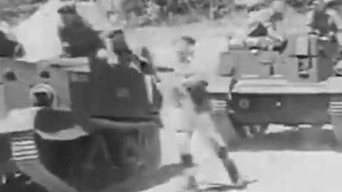 1946 Zionist members terror gang Irgun, disguised as Arab men, bombed the British administrative HQ