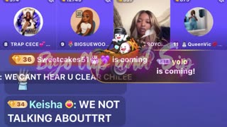 TeeTee has an emotional point during charm school-Brock says fuck Moet 9/2/25 #bigoclipandsip