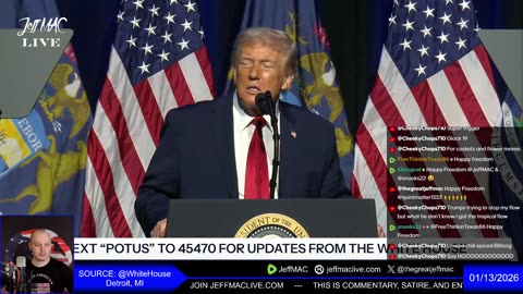 LIVE: President Trump Speaking to the Detroit Economic Club
