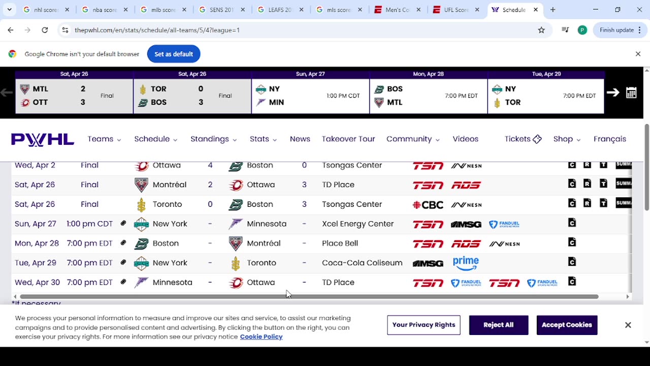 2025 STALEY CUP PLAYOFFS DAY 8 LIVE STREAM