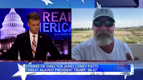 REAL AMERICA -- Dan Ball W/ Jonathan Gilliam, James Comey Posts Threatening Message, 5/16/25
