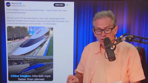620 mph clocked by Chinas Maglev train▮The Jimmy Dore Show