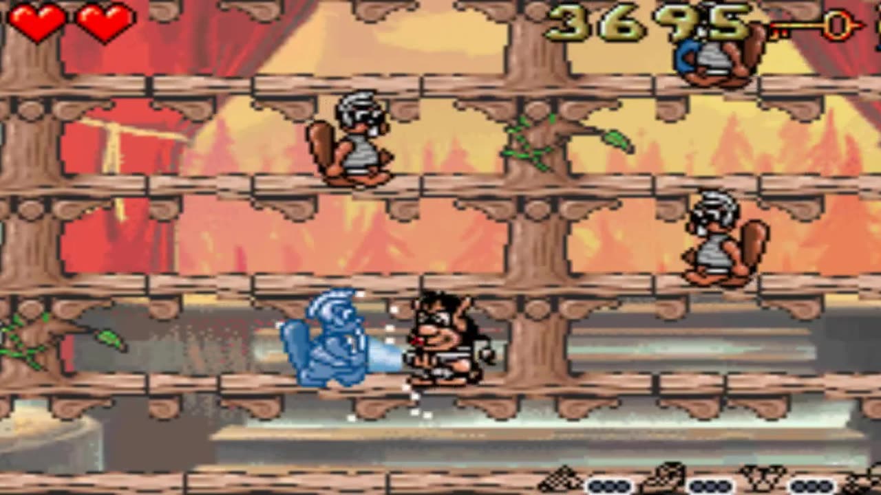 Hugo The Evil Mirror Advance Easy, Beaver Fort