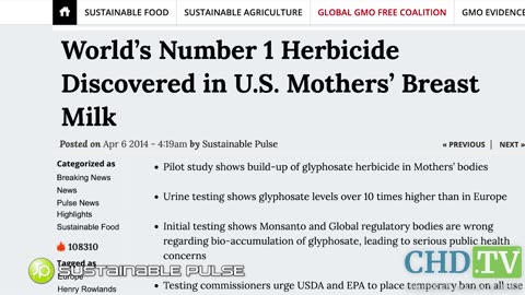 Heavy metals + glyphosate in baby formula?
