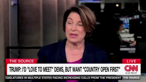 CNNs Kaitlan Collins Shuts Down Amy Klobuchars False Claims