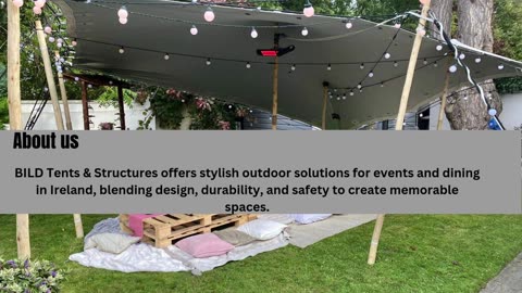 Outdoor Structures for Events & Dining in Ireland