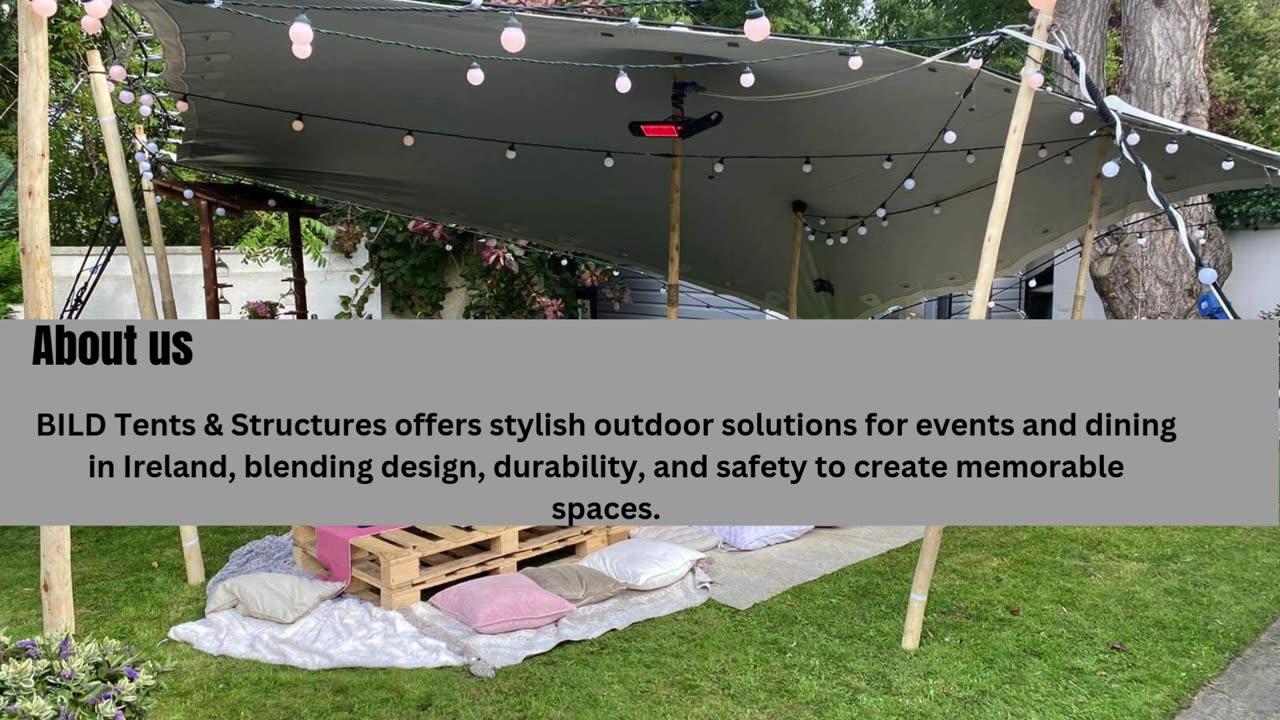 Outdoor Structures for Events & Dining in Ireland