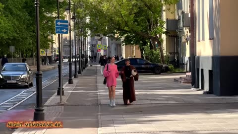 Moscow Street Magic | Real Russian Girls 4K 2025