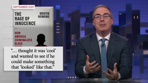 Juvenile Justice: Last Week Tonight with John Oliver (HBO)