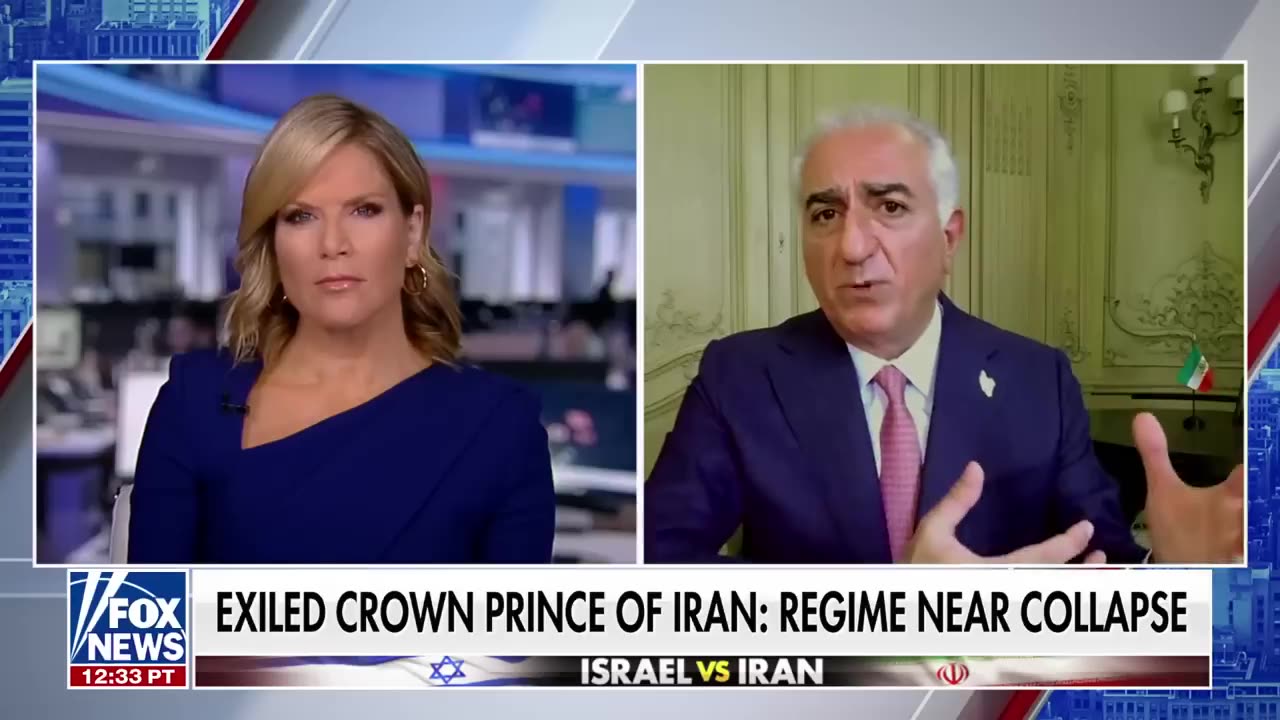 Exiled crown prince of Iran sends message to Trump as he considers bunker-buster strike