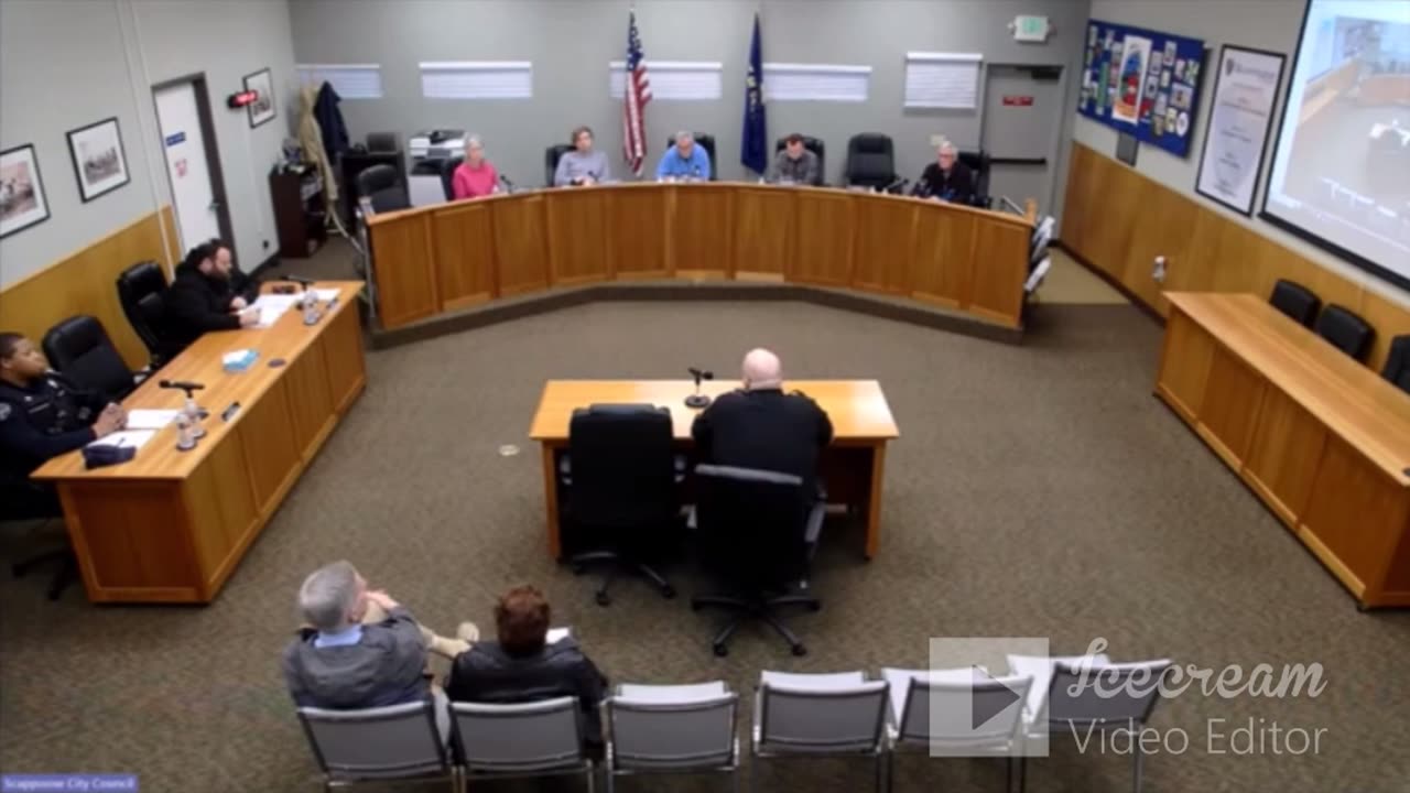 Scappoose City Council April 7 2025 - Columbia County Sheriff Pixley Address for Jail Levy