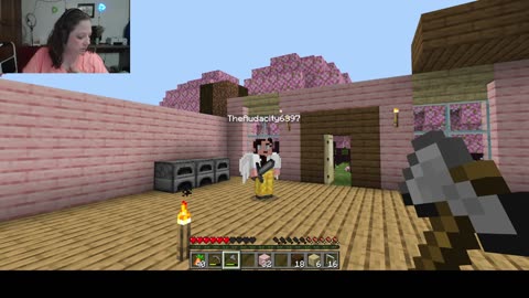Playing Realms MInecraft with The Audacity from YT!