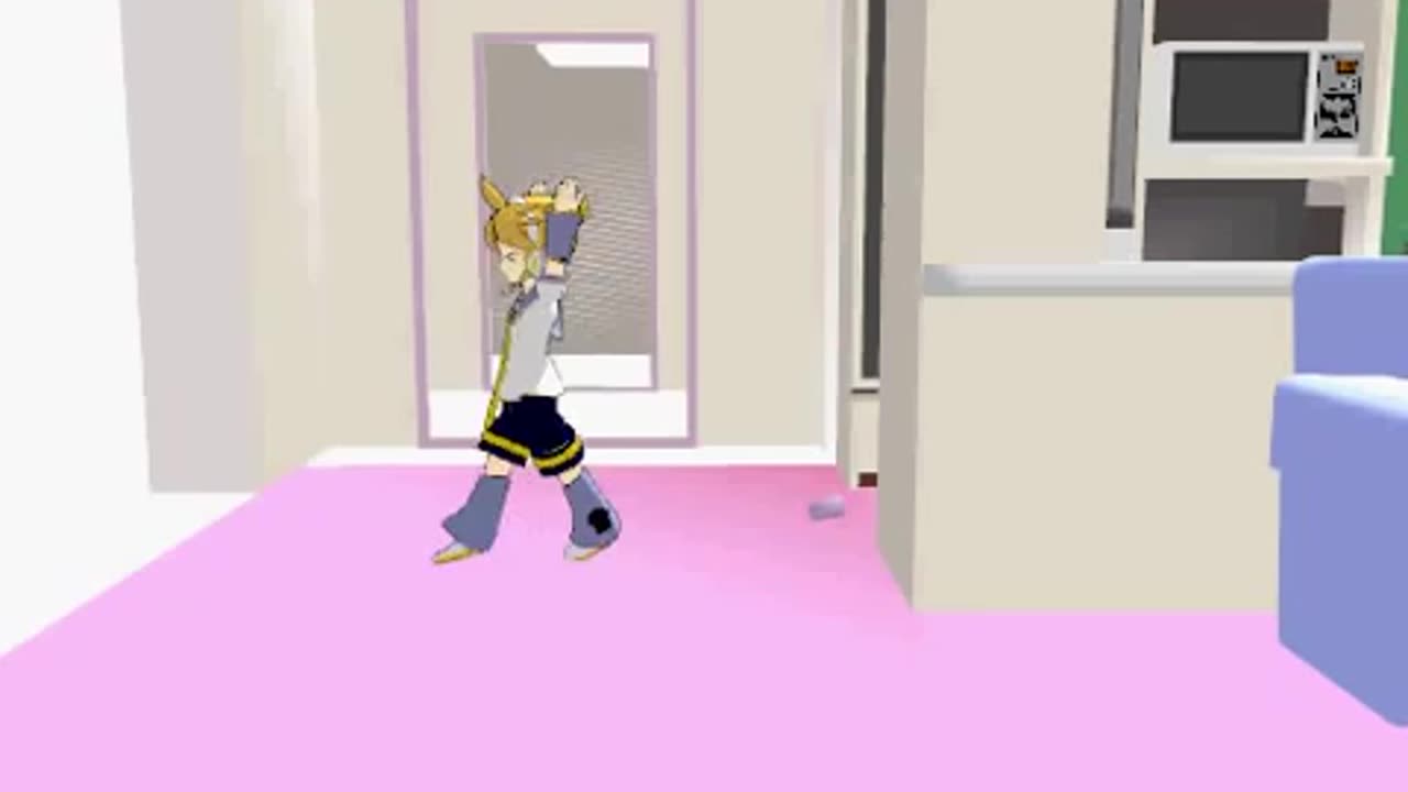 [MMD] Chibi Len's First Soda