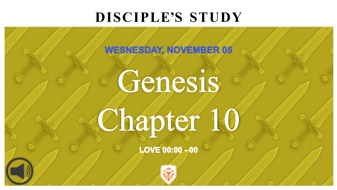 Genesis Chapter 10
