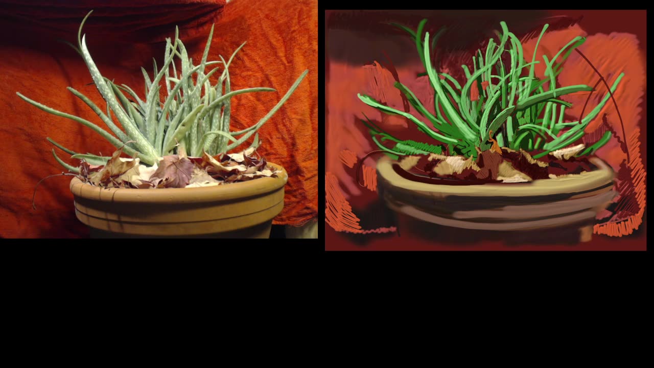 Digital Still Life Painting Day 1