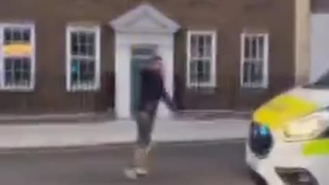 Paki gets tasered after fondling a UK white woman