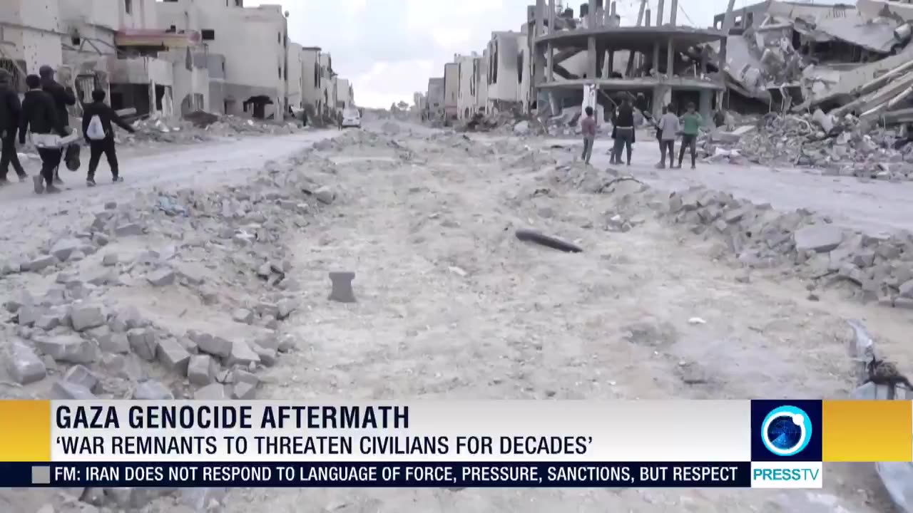 Unexploded war remnants in Gaza can continue to endanger civilians