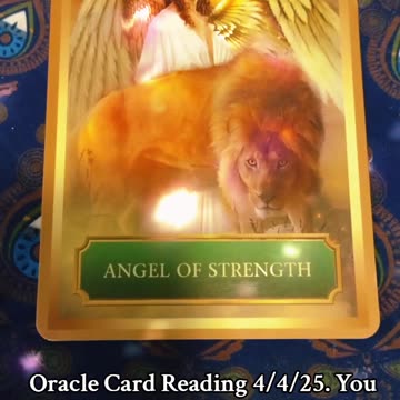 Oracle Card Reading 4/4/25