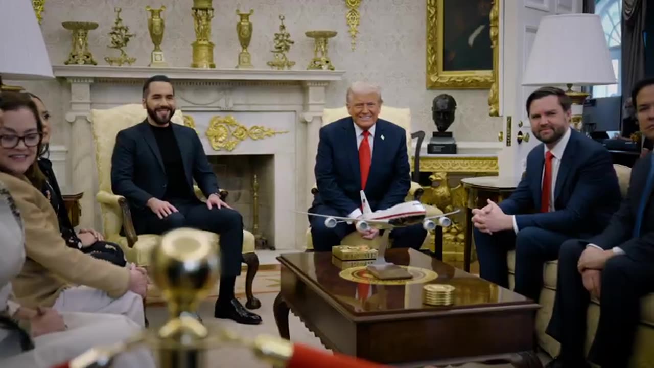 President Donald J. Trump and President Nayib Bukele of El Salvador