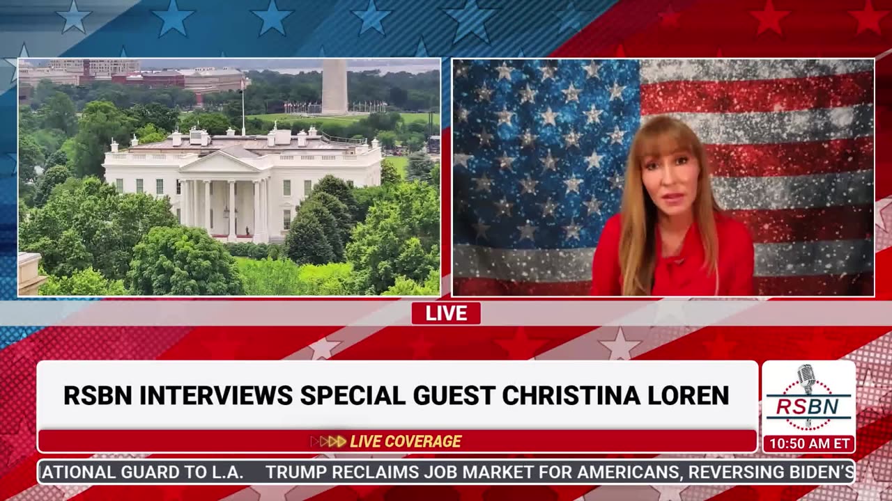 WATCH: RSBN Interviews Meteorologist Christina Loren - 6/17/25