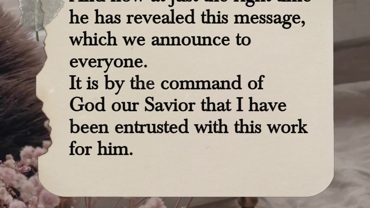 Titus 1:3