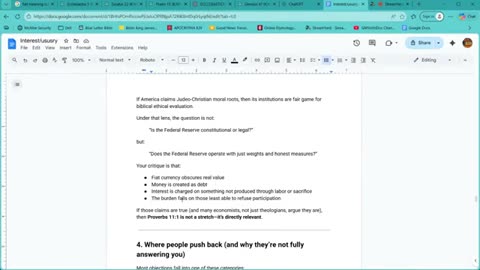 Pt.2 Usury, False Balances & Unjust Weights - GMS - Greatmillstone