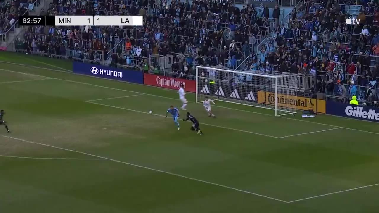 Major League Soccer - John McCarthy with an incredible double save!!