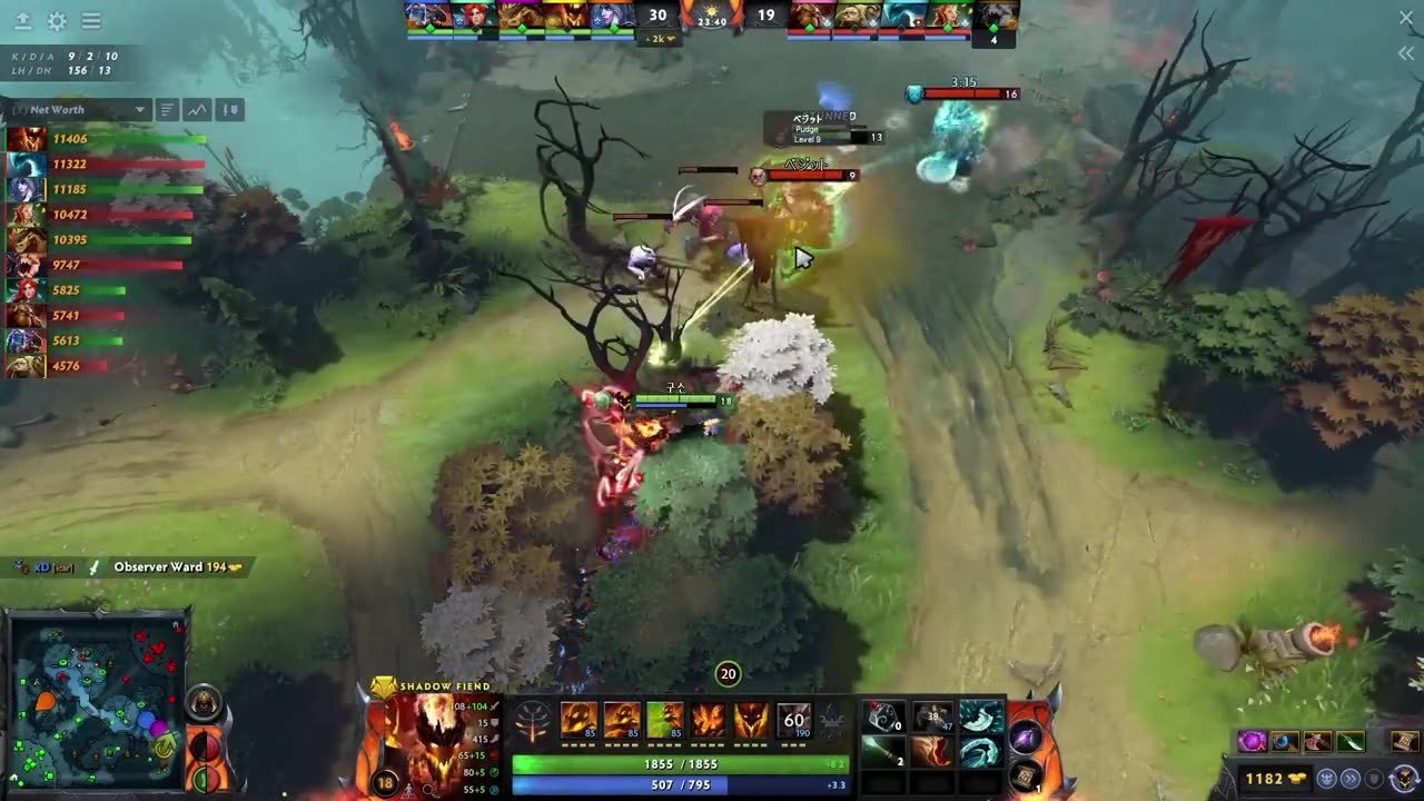Fear the Shadow – Shadow Fiend Highlights That Melt the Map