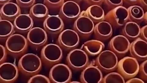 Teracotta cooling system, no electricity needed.