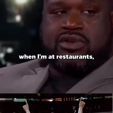 Shaq gives the best tips 🤯