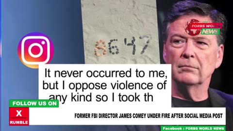 former FBI director, James Comey under fire for comments