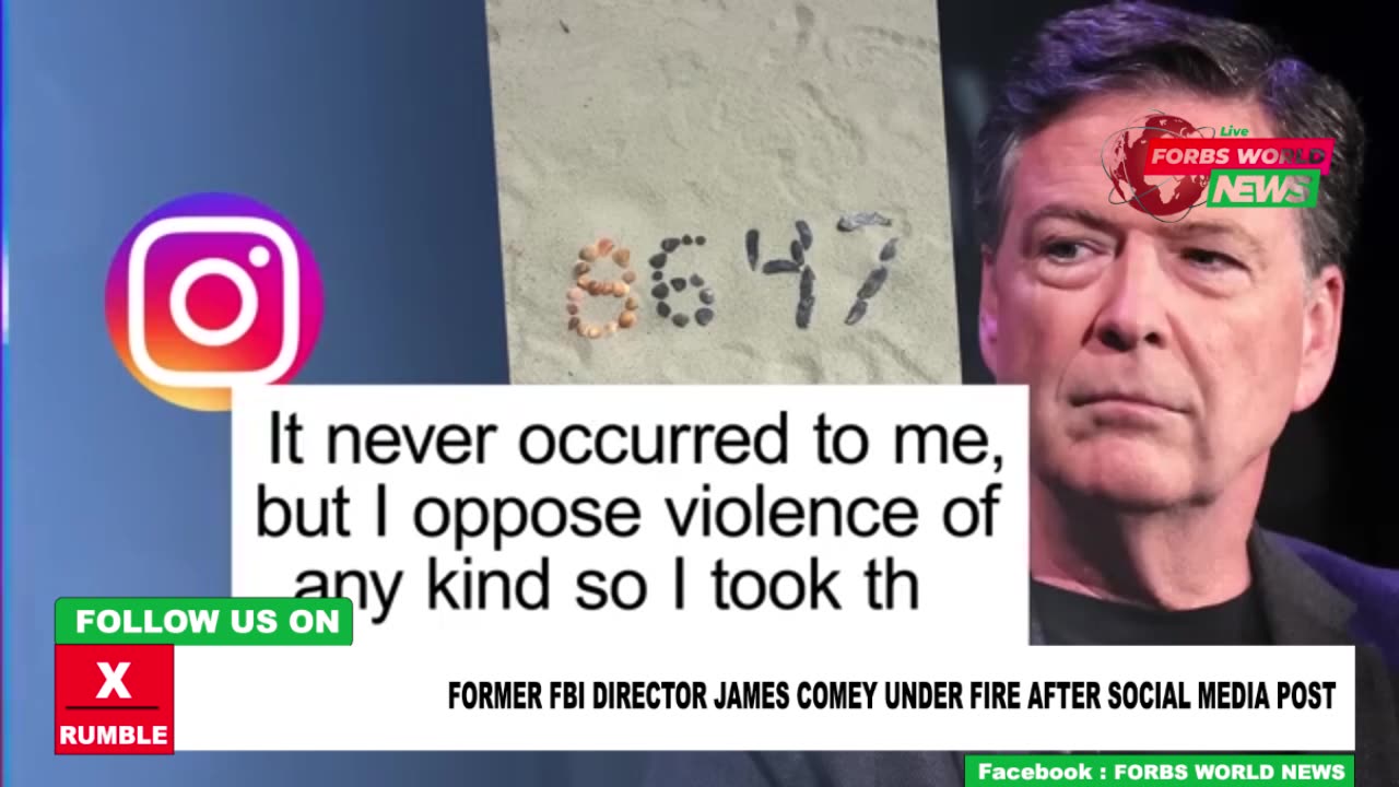 former FBI director, James Comey under fire for comments