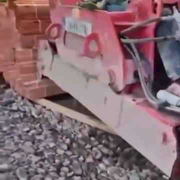 Migrant camp construction site detroyed