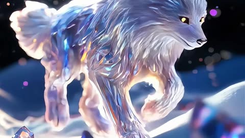Dogs + Gemstones (Samoyed, Rough Collie, Husky, Dobermann) (2160p60)