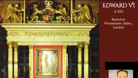 Burial locations of English & British Monarchs (REACTION)