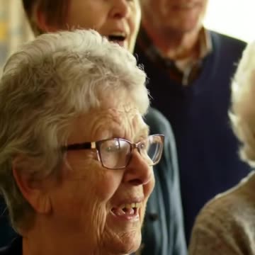 happy seniors singing songs in a nursing home #caregiver #ca