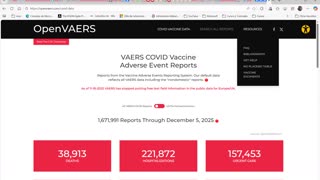 Reportes de daño por vacunas COVID-19 al 5 de diciembre 2025