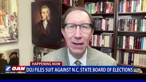 DOJ files lawsuit against NC State Board of Elections