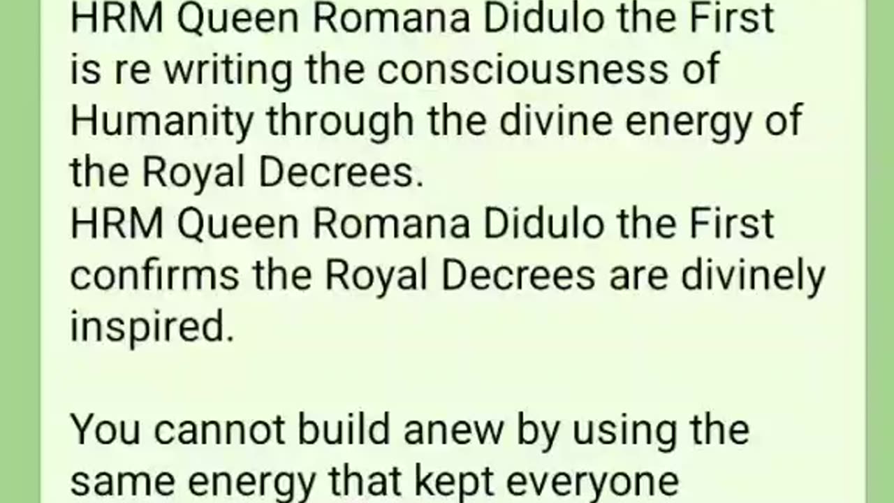 Queen Romana is rewriting the script!