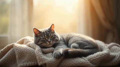 “This Cat’s Morning Routine Will Melt Your Heart 😻☀️ #CuteOverload”