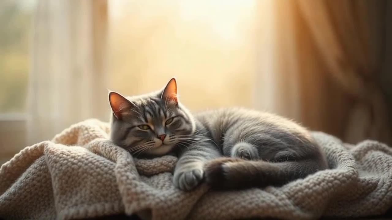 “This Cat’s Morning Routine Will Melt Your Heart 😻☀️ #CuteOverload”
