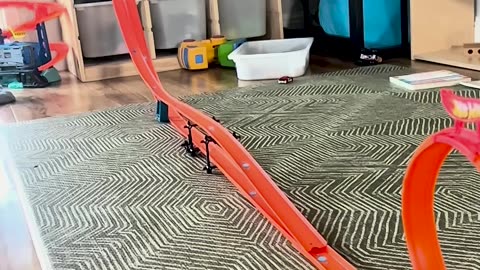 I Made a Mario Kart Race Out of Hot Wheels With My Son