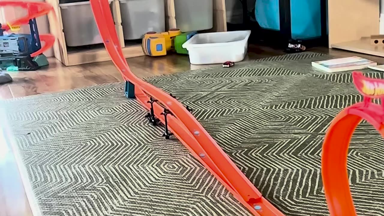 I Made a Mario Kart Race Out of Hot Wheels With My Son