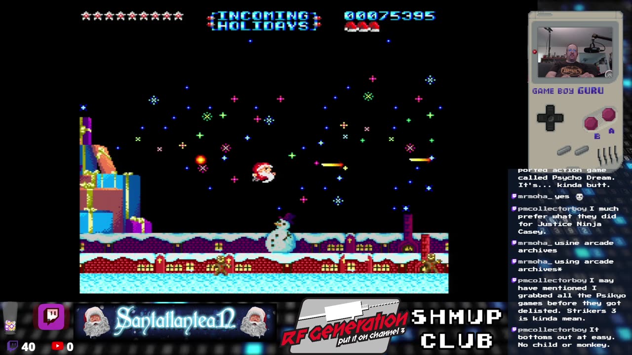 GameBoyGuru streams - Santatlantean!