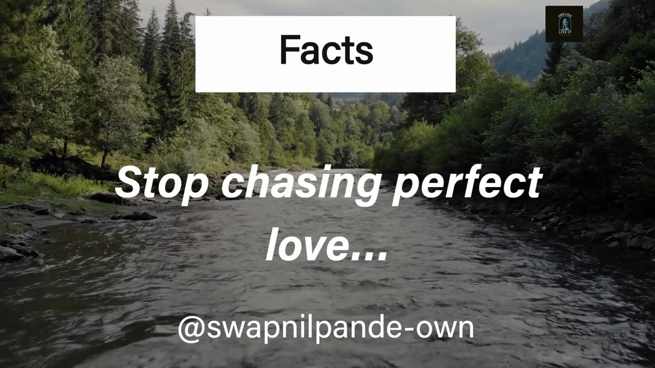 Stop Chasing Perfect Love – Choose Real Over Ideal 💔