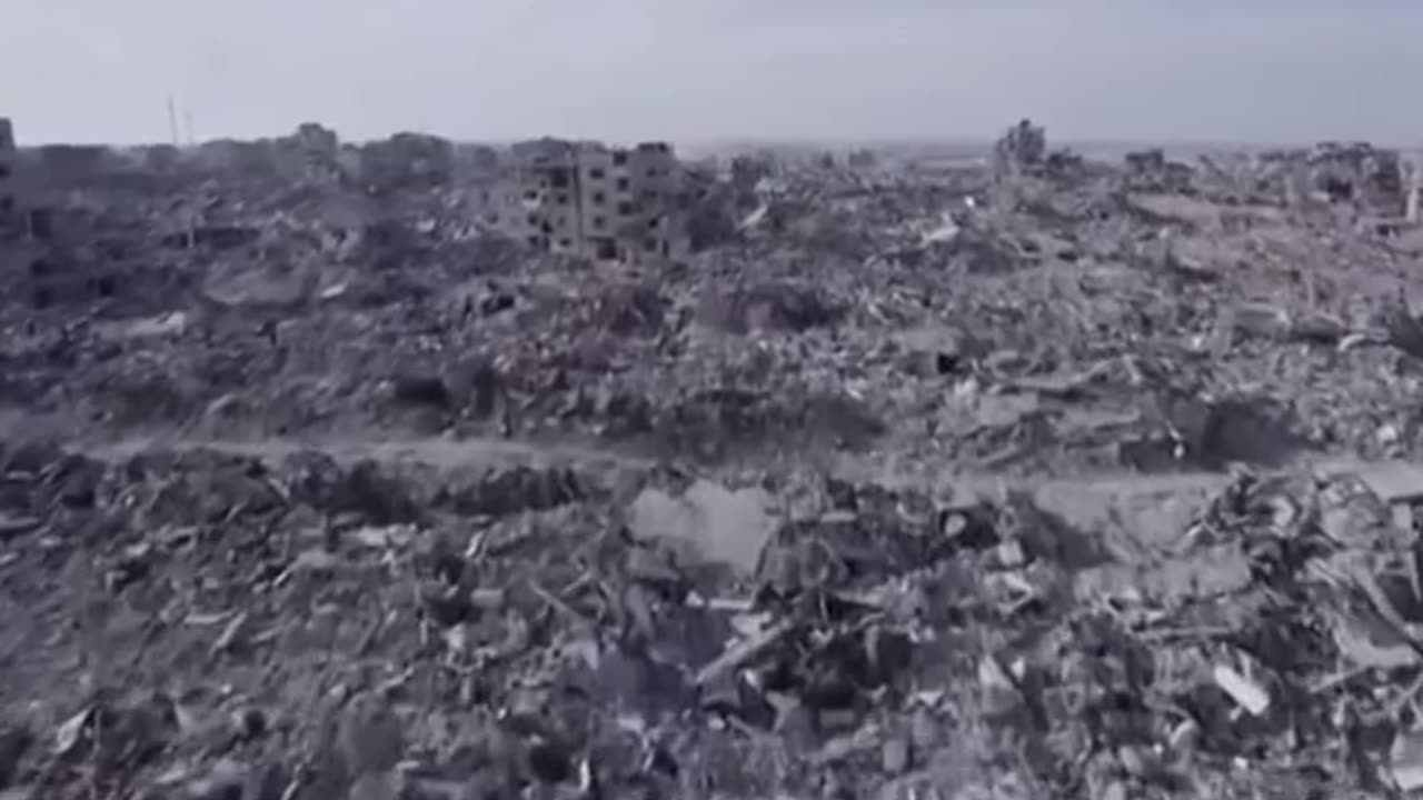 GAZA DUPĂ 18 LUNI DE HOLOCAUST SĂVÂRȘIT DE ISRAEL ÎMPOTRIVA PALESTINIENILOR!