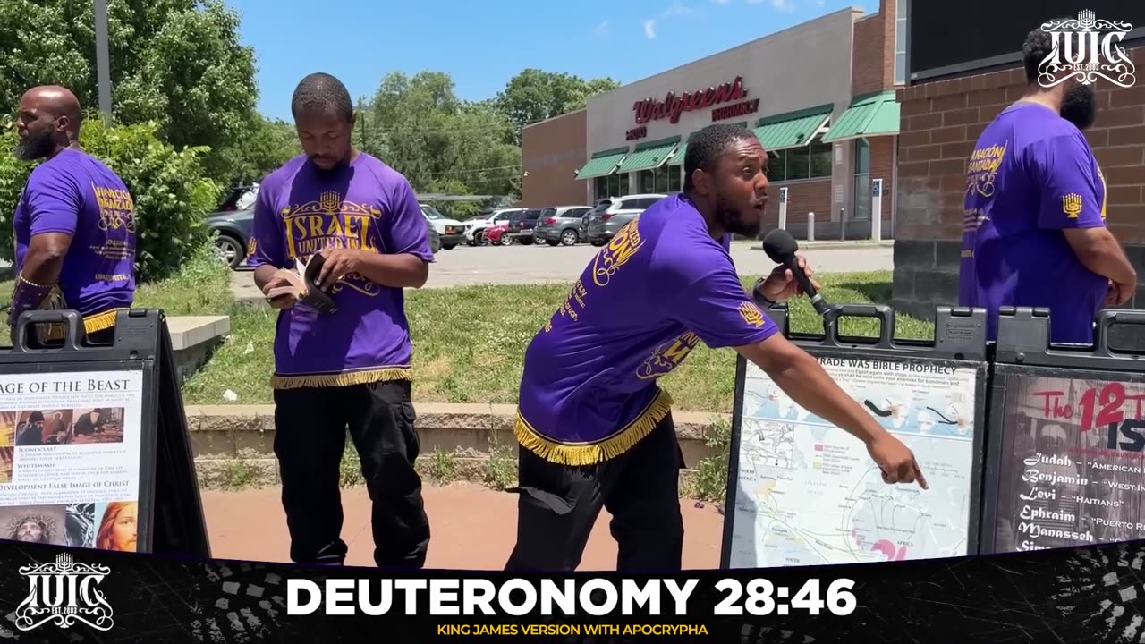 Young Christian Pulls Out His Bible!