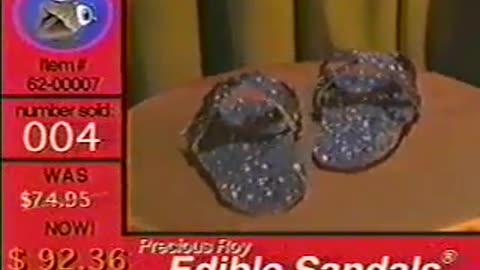 Prescious Roy Home Shopping Network: Edible Sandals