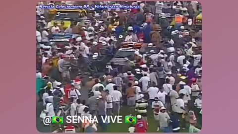 Ayrton Senna após vencer o GP de Interlagos em 1993
